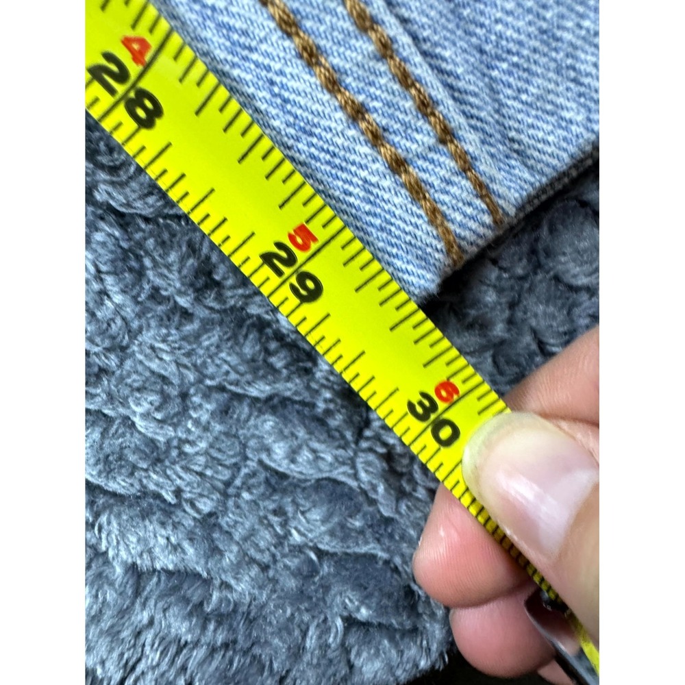 Abercrombie & Fitch 90s Straight Ultra High Rise Jeans Womens 33x16 Blue Denim - Picture 4 of 9